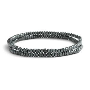 NEW Natural‎ Hematite Bead Energy Chakra Bracelet